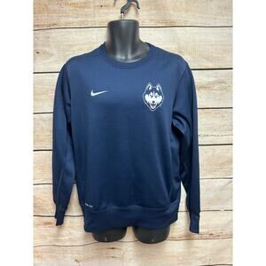 Nike UConn Huskies Therma-Fit Sweatshirt - Women's Medium Pullover